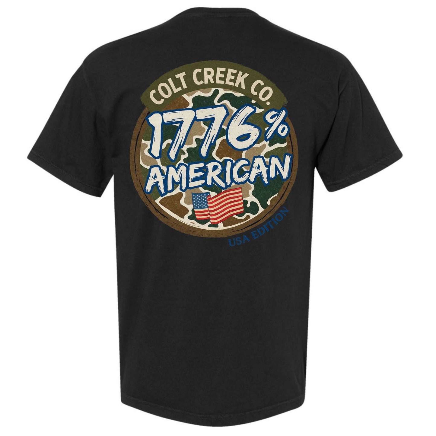 1776% American Colt Creek Co. Pocket Tee
