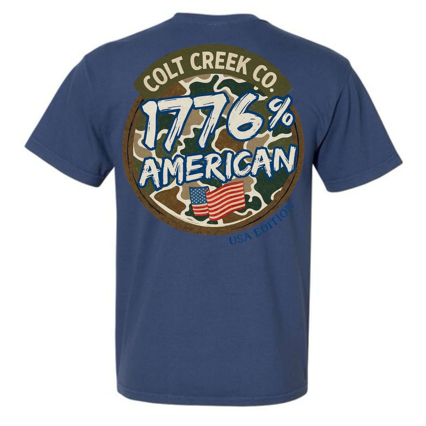 1776% American Colt Creek Co. Pocket Tee