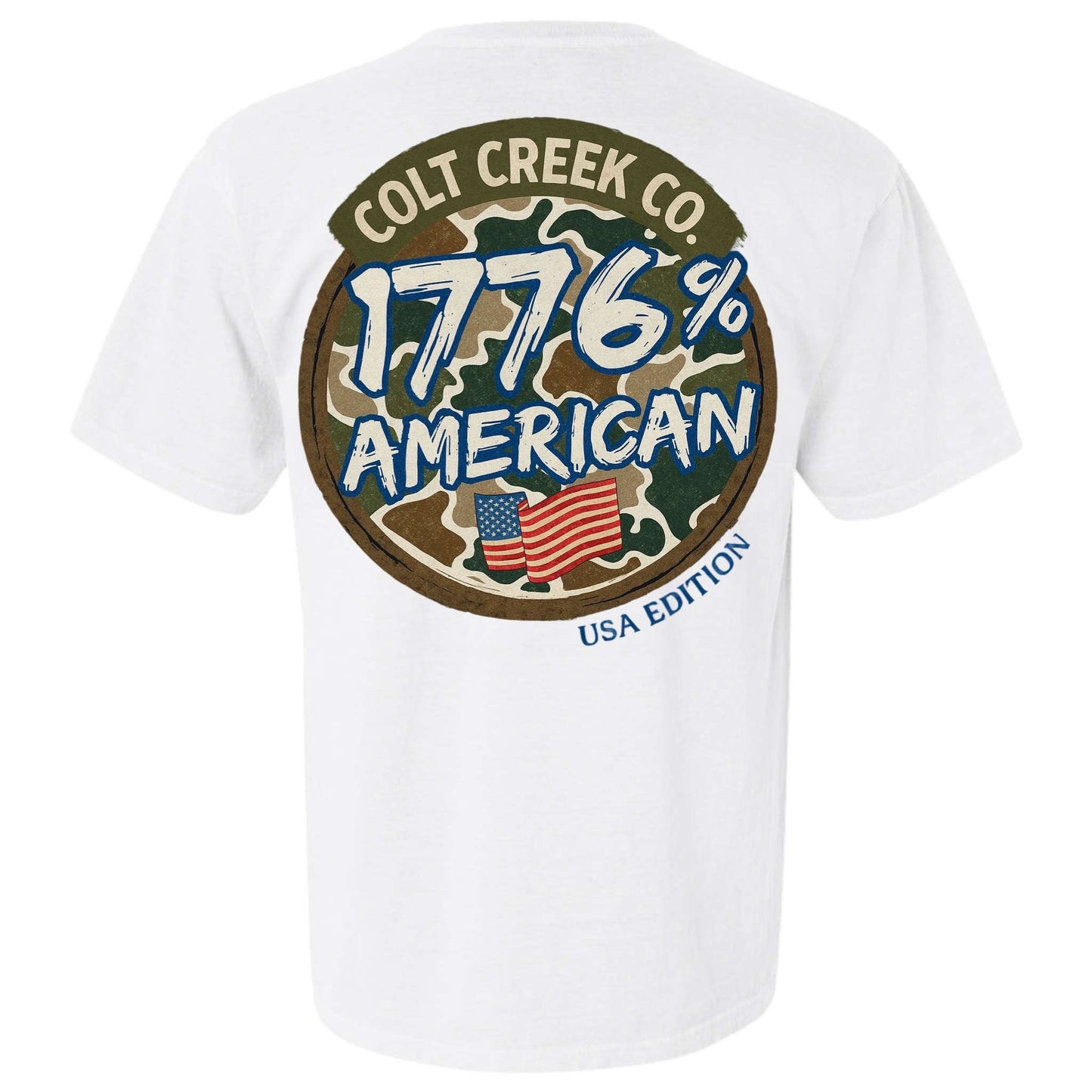 1776% American Colt Creek Co. Pocket Tee